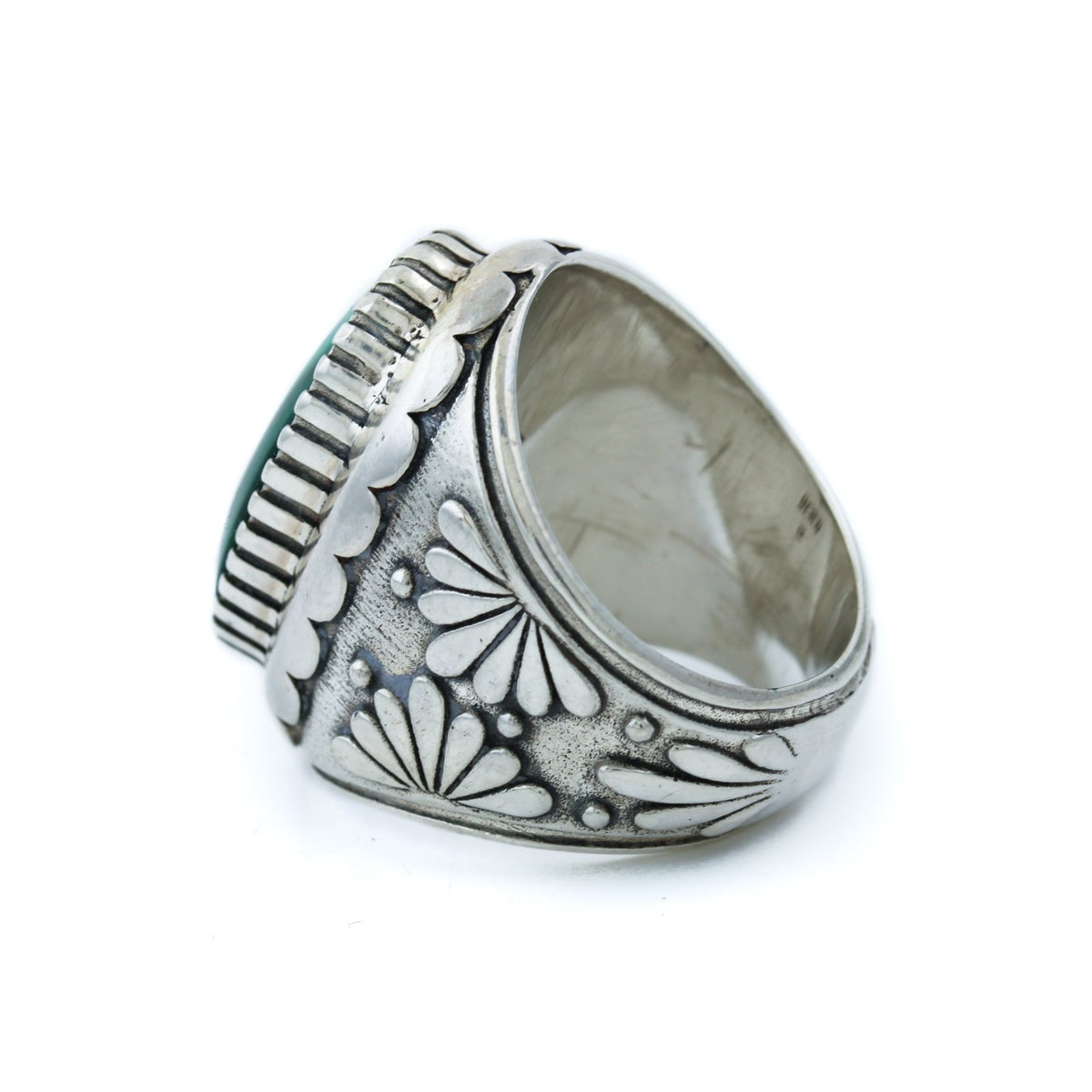Malachite "Kiku" Ring - Kingdom Jewelry