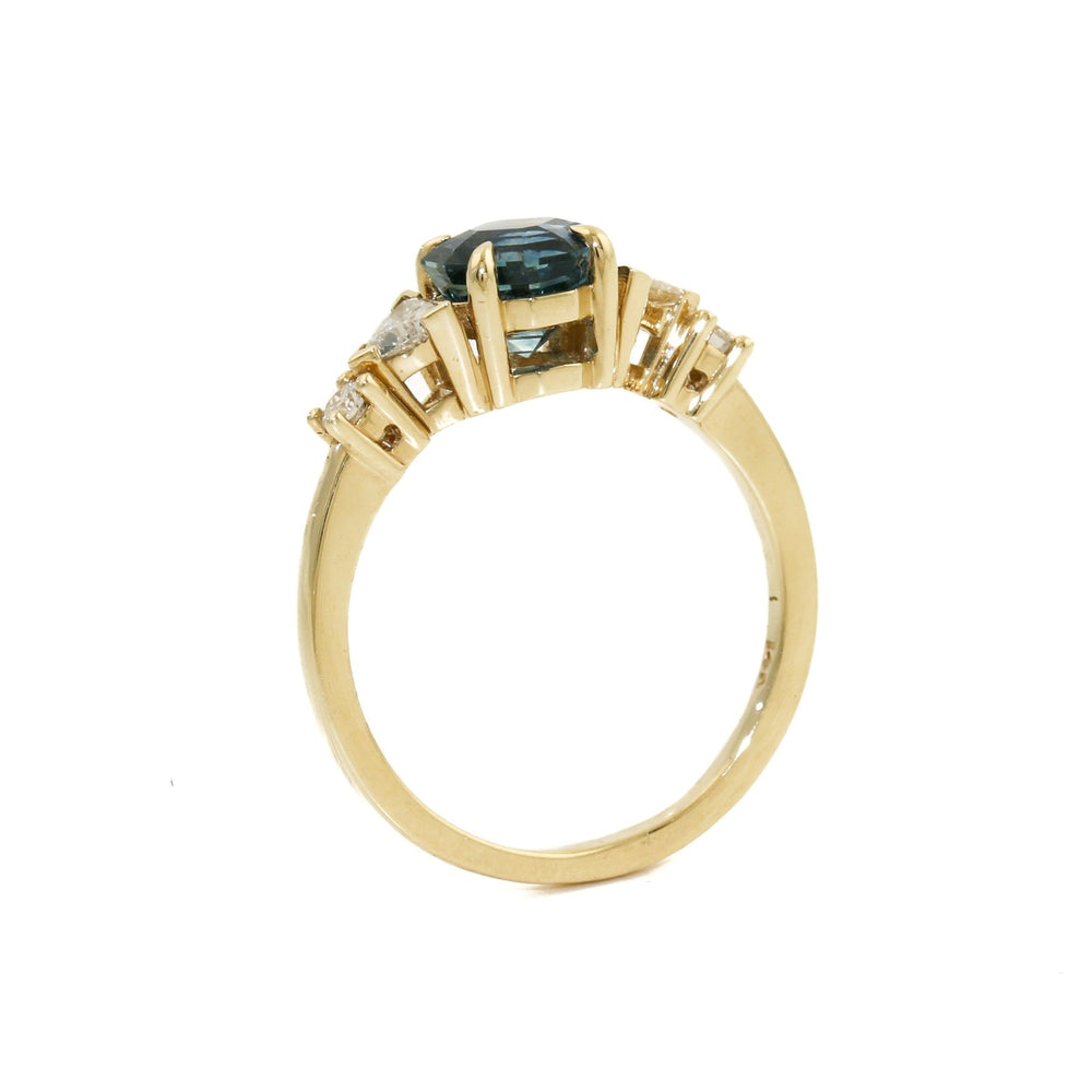 
                      
                        Margot Montana Sapphire x Diamond 14k Ring - Kingdom Jewelry
                      
                    