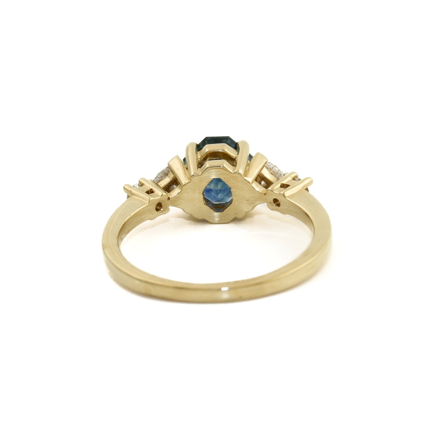 Load image into Gallery viewer, Margot Montana Sapphire x Diamond 14k Ring - Kingdom Jewelry
