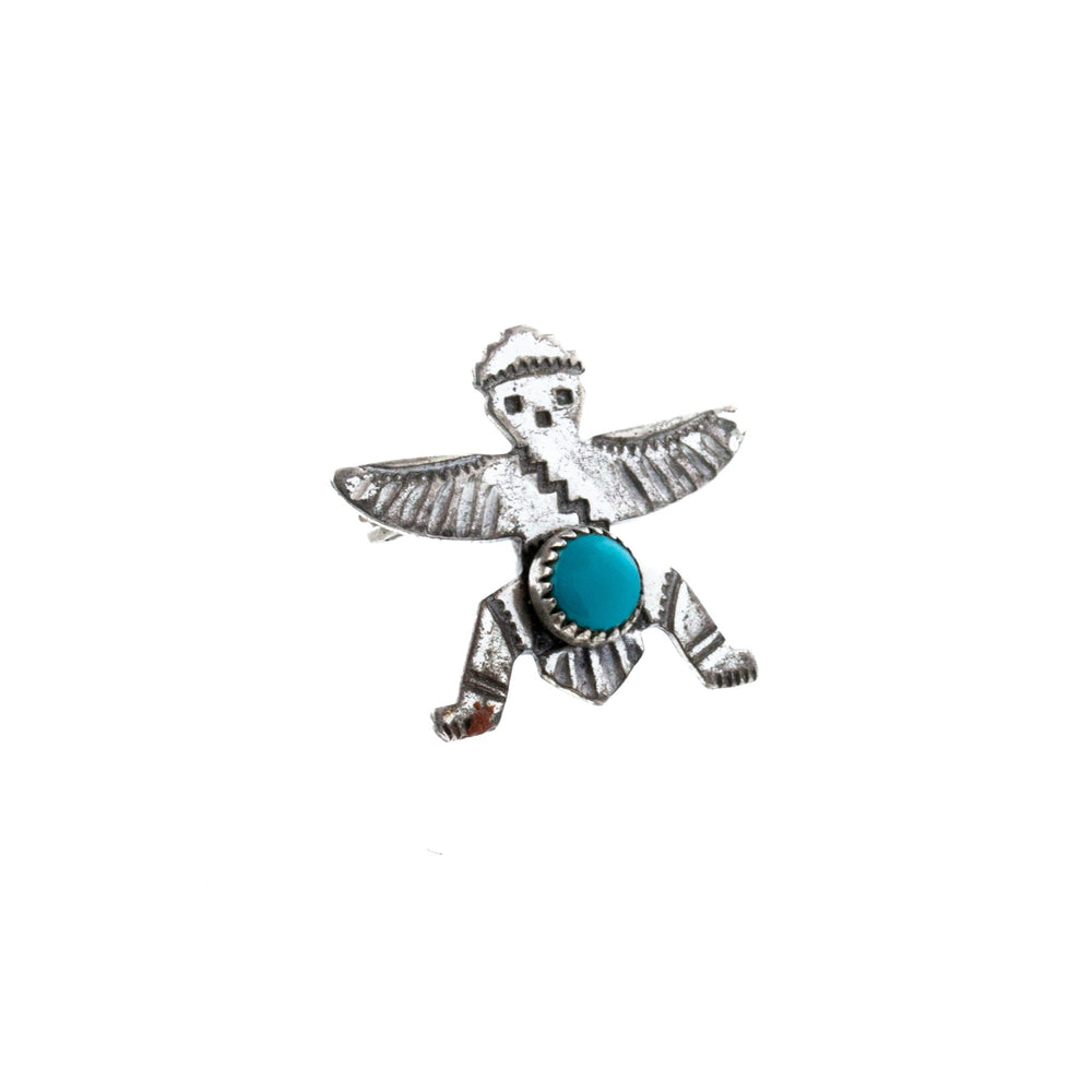 Micro Navajo Knifewing Pin - Kingdom Jewelry