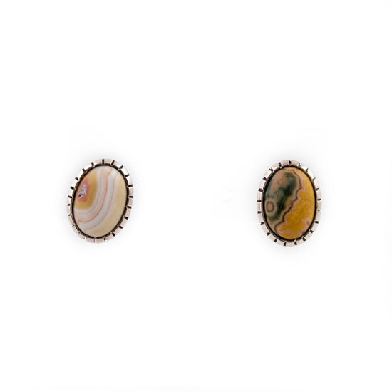 Mismatched Ocean Jasper Earrings - Kingdom Jewelry