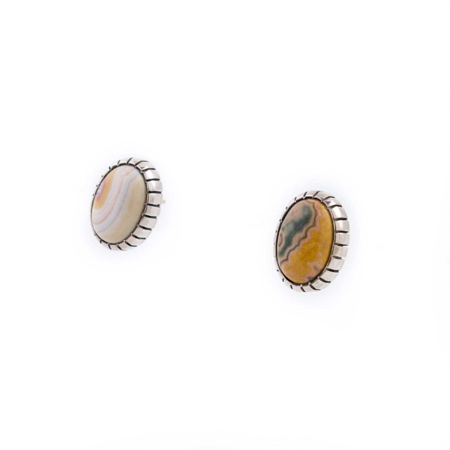 Mismatched Ocean Jasper Earrings - Kingdom Jewelry