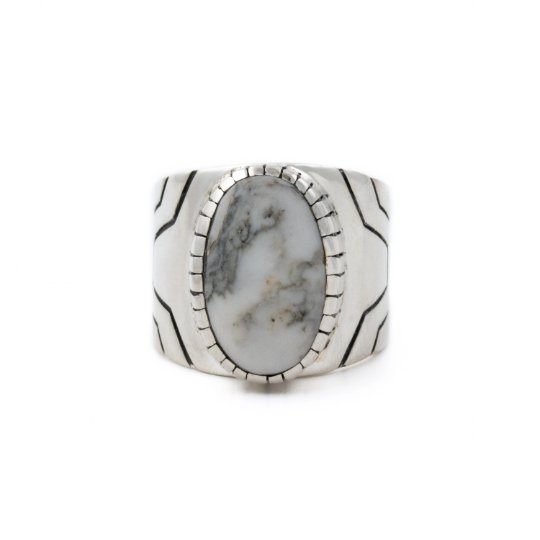 MK II White Buffalo Ring - Kingdom Jewelry