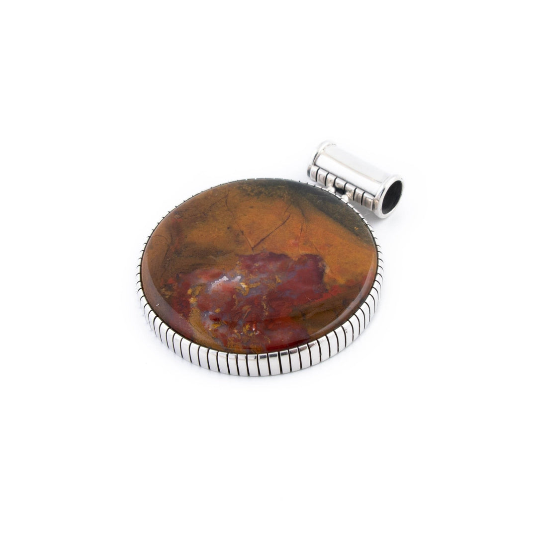 Mookaite Landscape Jasper Pendant - Kingdom Jewelry