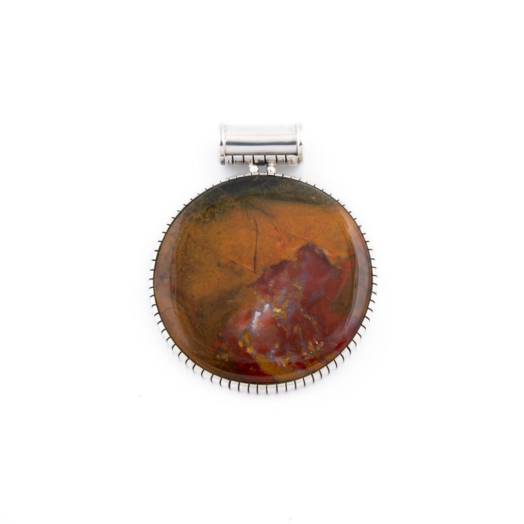 Mookaite Landscape Jasper Pendant - Kingdom Jewelry