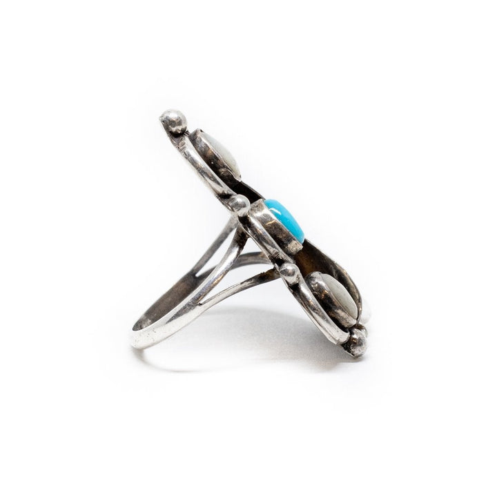 Multi Stone Leaf Ring - Kingdom Jewelry