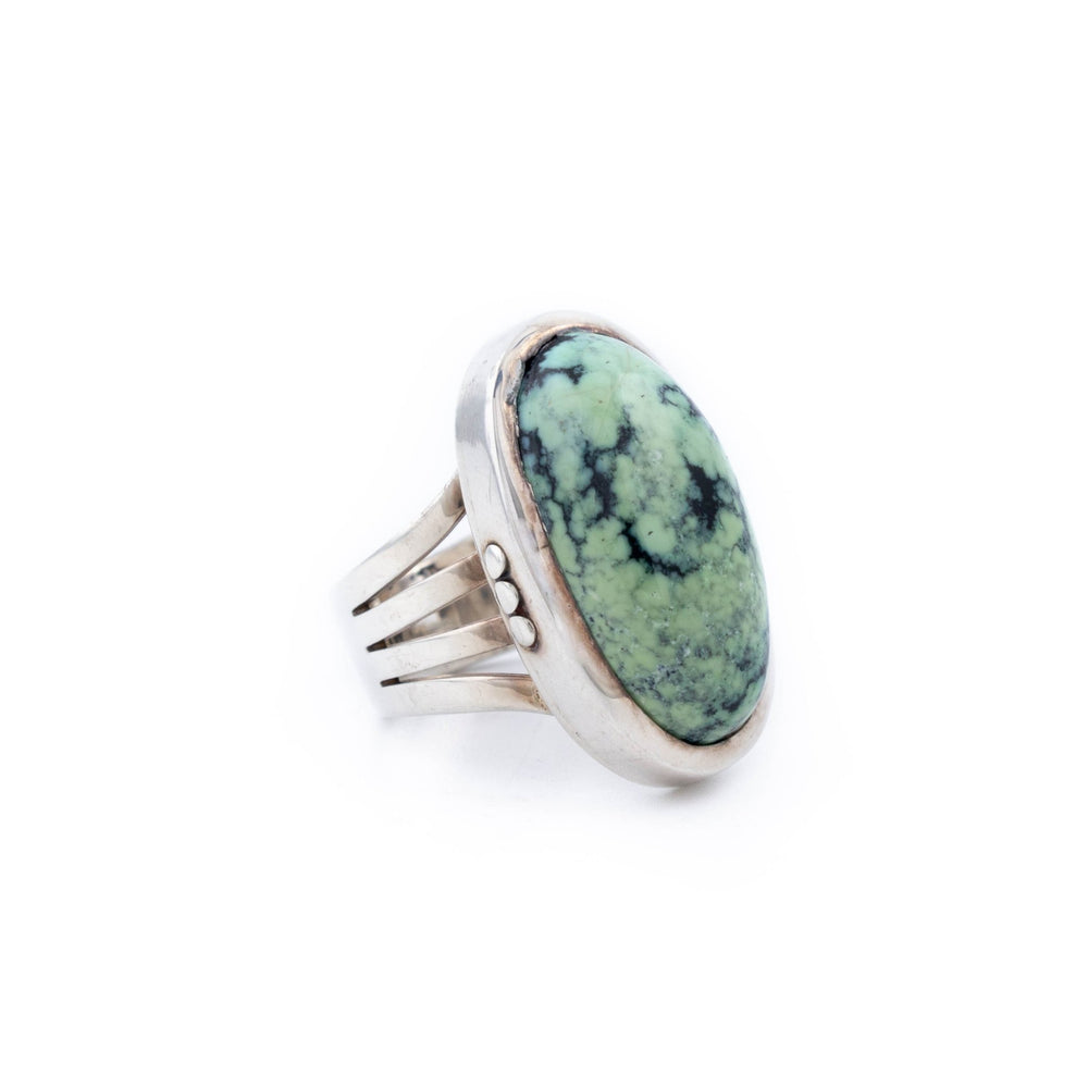 
                      
                        Muted Tibetan Turquoise Ring - Kingdom Jewelry
                      
                    