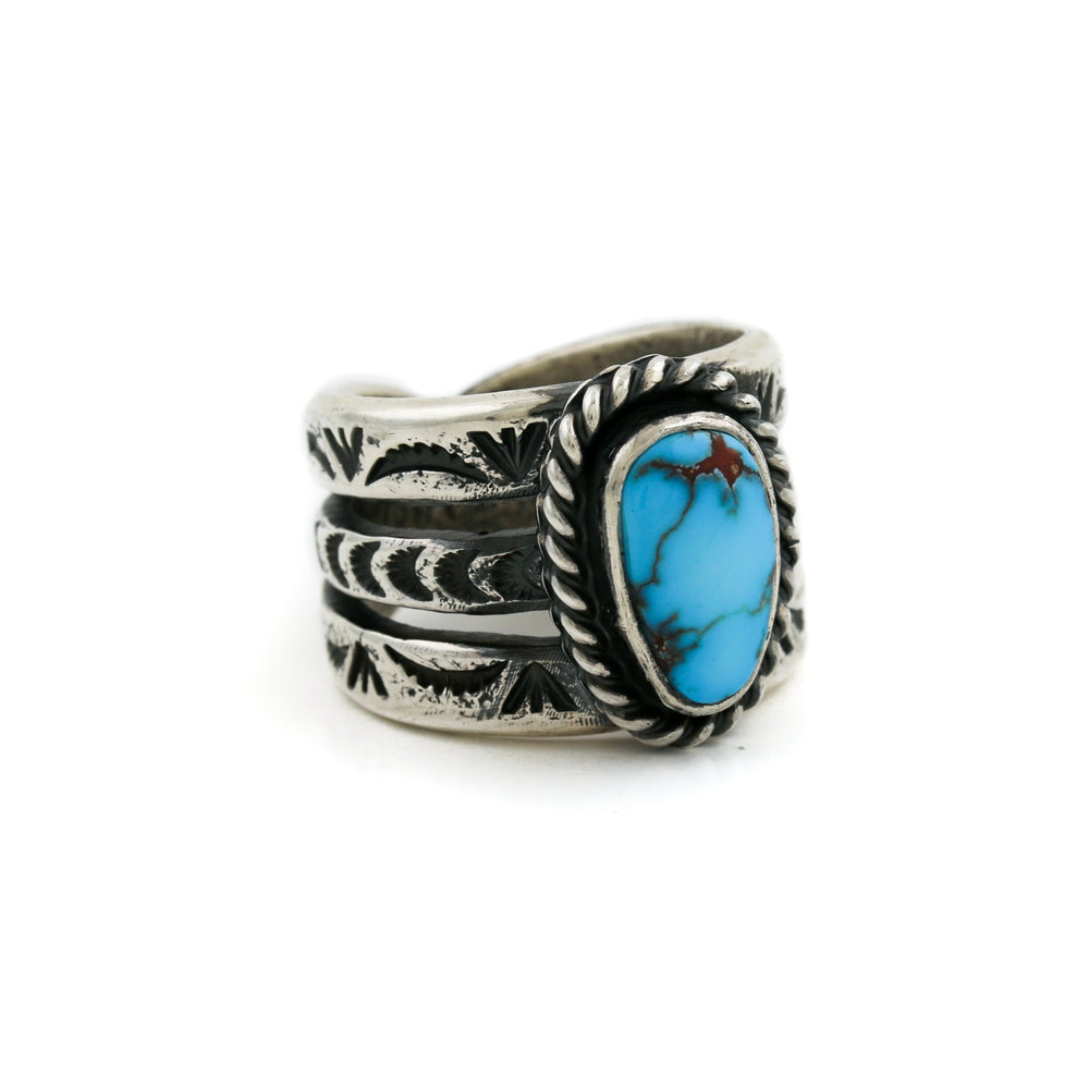 
                      
                        NATAN Egyptian Turquoise Silver Ring - Kingdom Jewelry
                      
                    