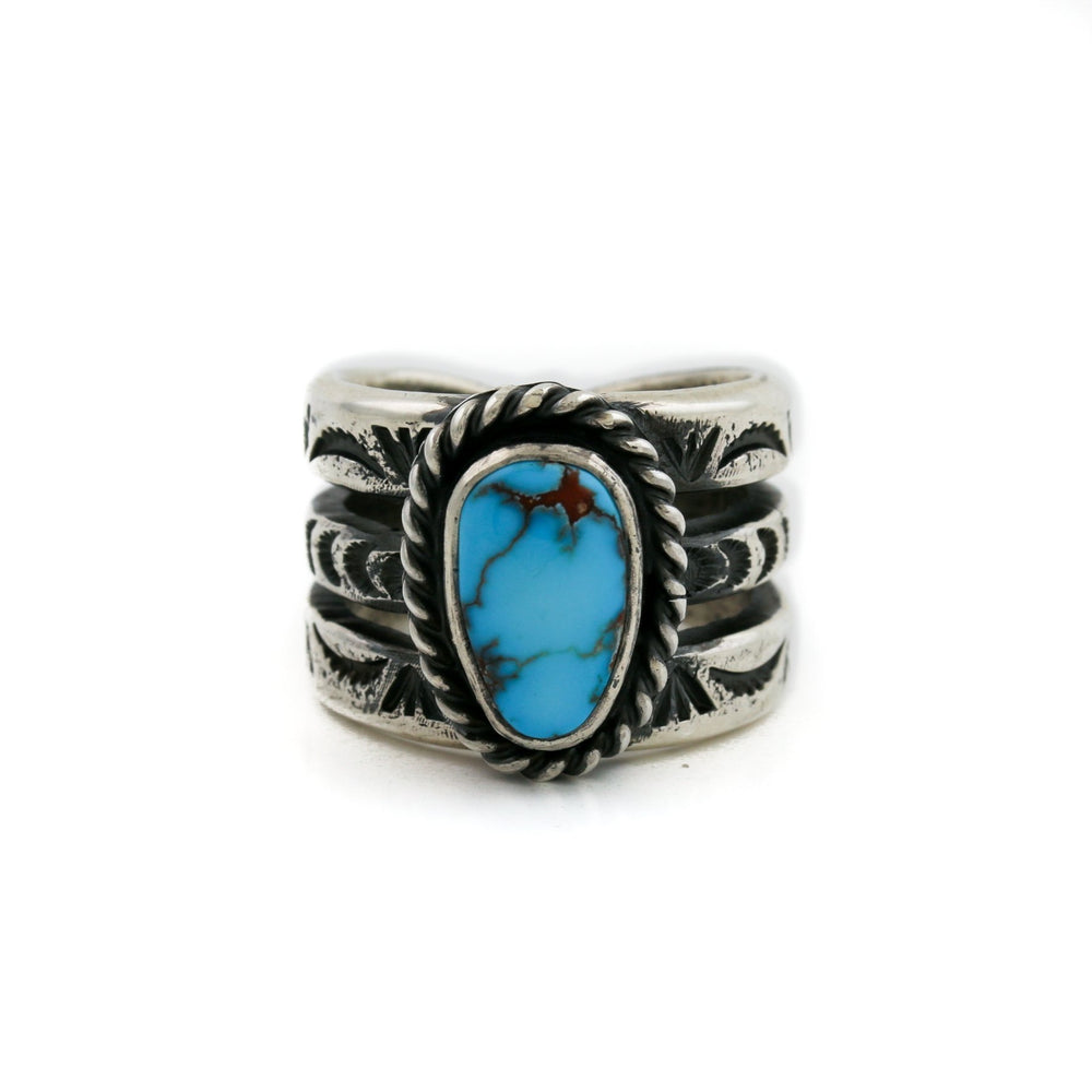 
                      
                        NATAN Egyptian Turquoise Silver Ring - Kingdom Jewelry
                      
                    