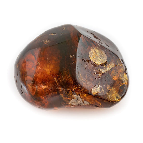Natural Amber Mineral Specimen - Kingdom Jewelry