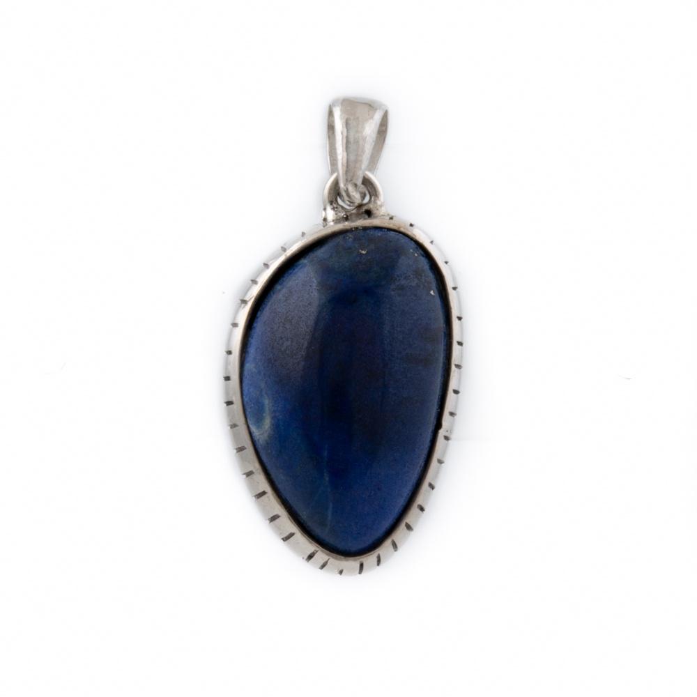 Natural Lapis Lazuli Pendant - Kingdom Jewelry