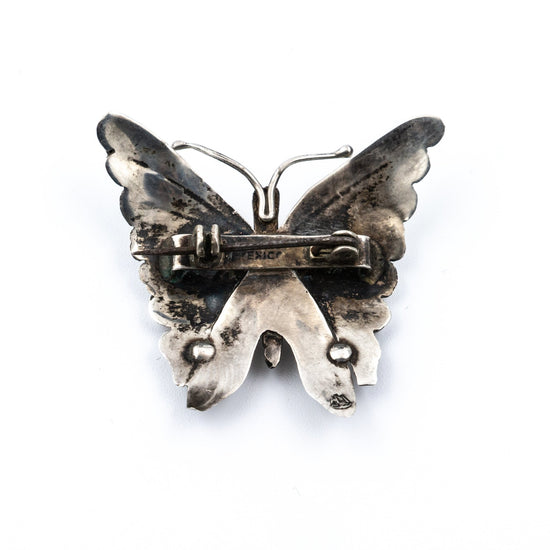 Navajo Butterfly Brooch - Kingdom Jewelry
