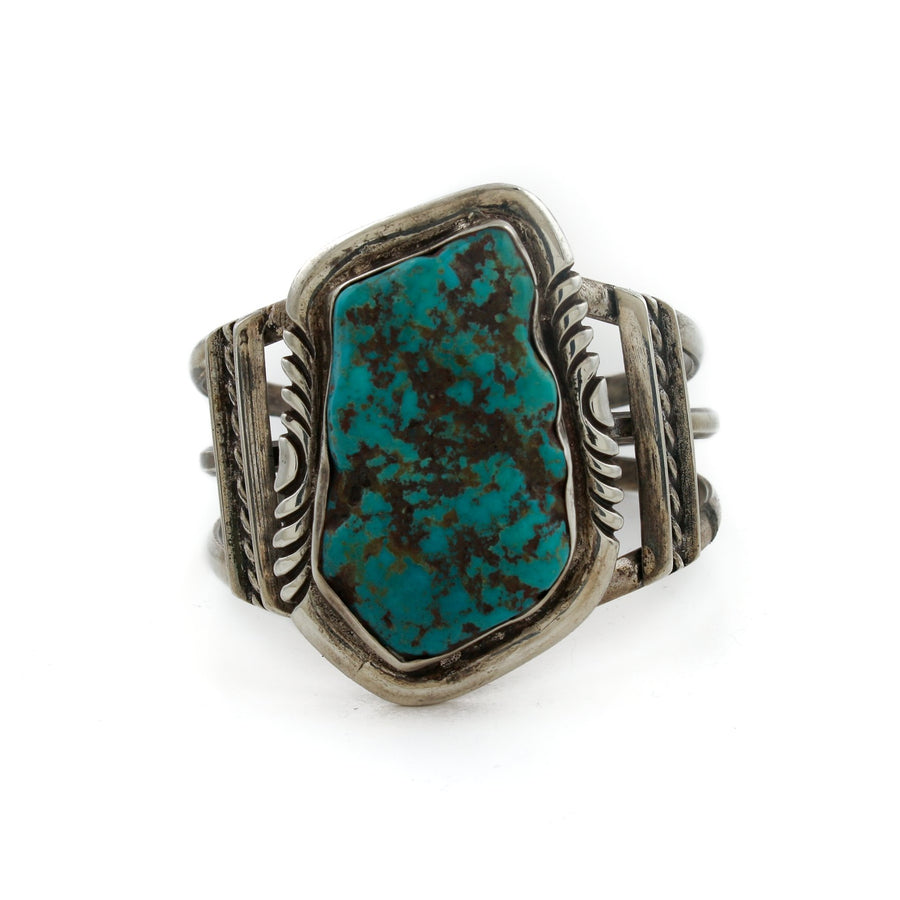 Navajo Turquoise Nugget Cuff - Kingdom Jewelry