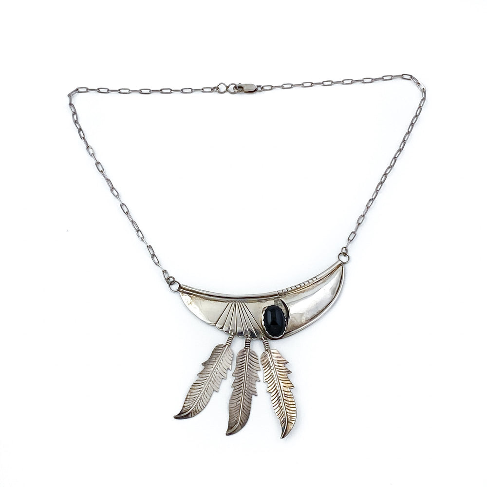 
                      
                        Offset Feather-Charmed Necklace - Kingdom Jewelry
                      
                    