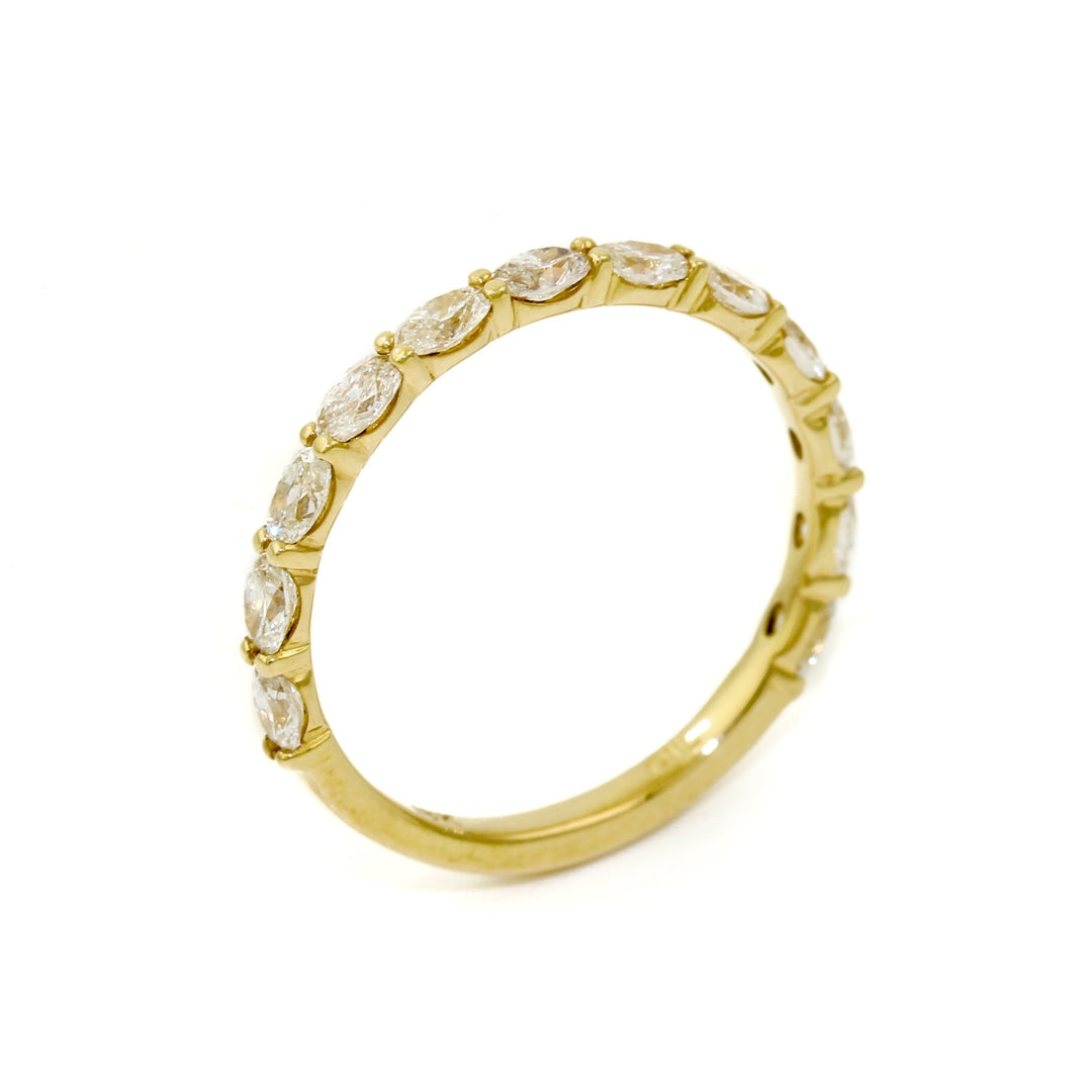 Oval Cut Diamond Eternity Ring - Kingdom Jewelry