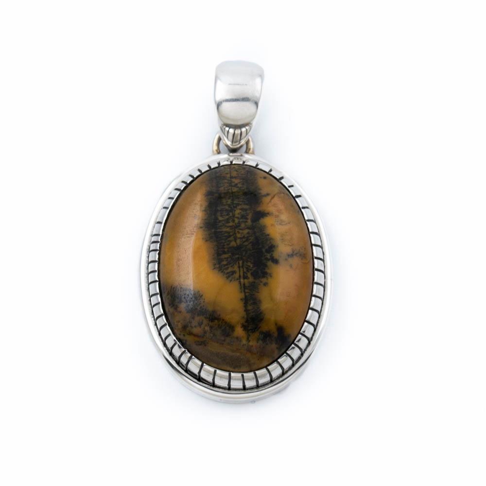 
                      
                        Oval Yellow Jasper Pendant - Kingdom Jewelry
                      
                    