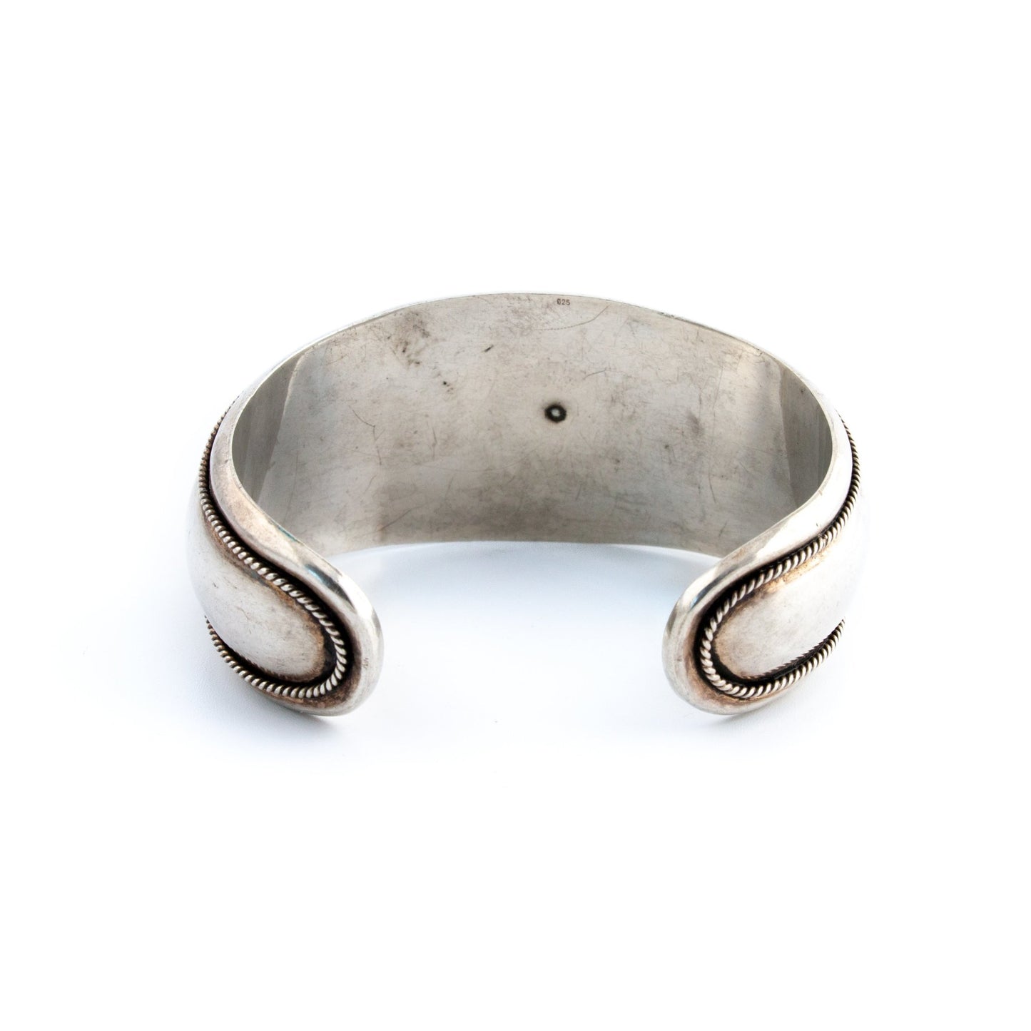 Paneled Taxco Silver Cuff - Kingdom Jewelry