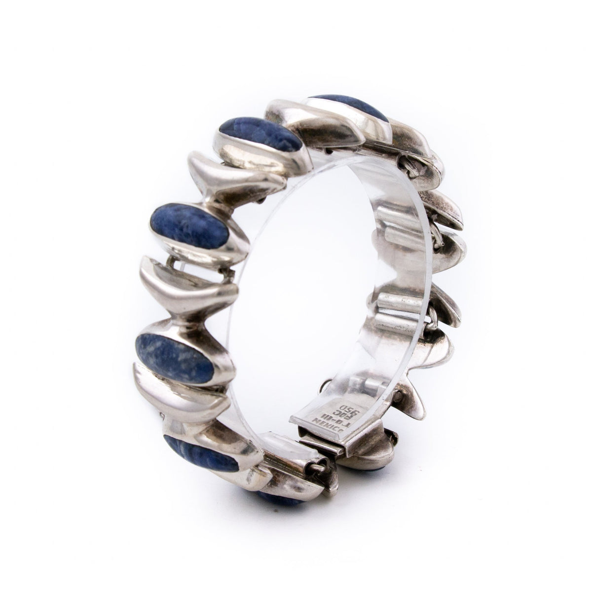 Panelled Taxco Sodalite Bracelet - Kingdom Jewelry