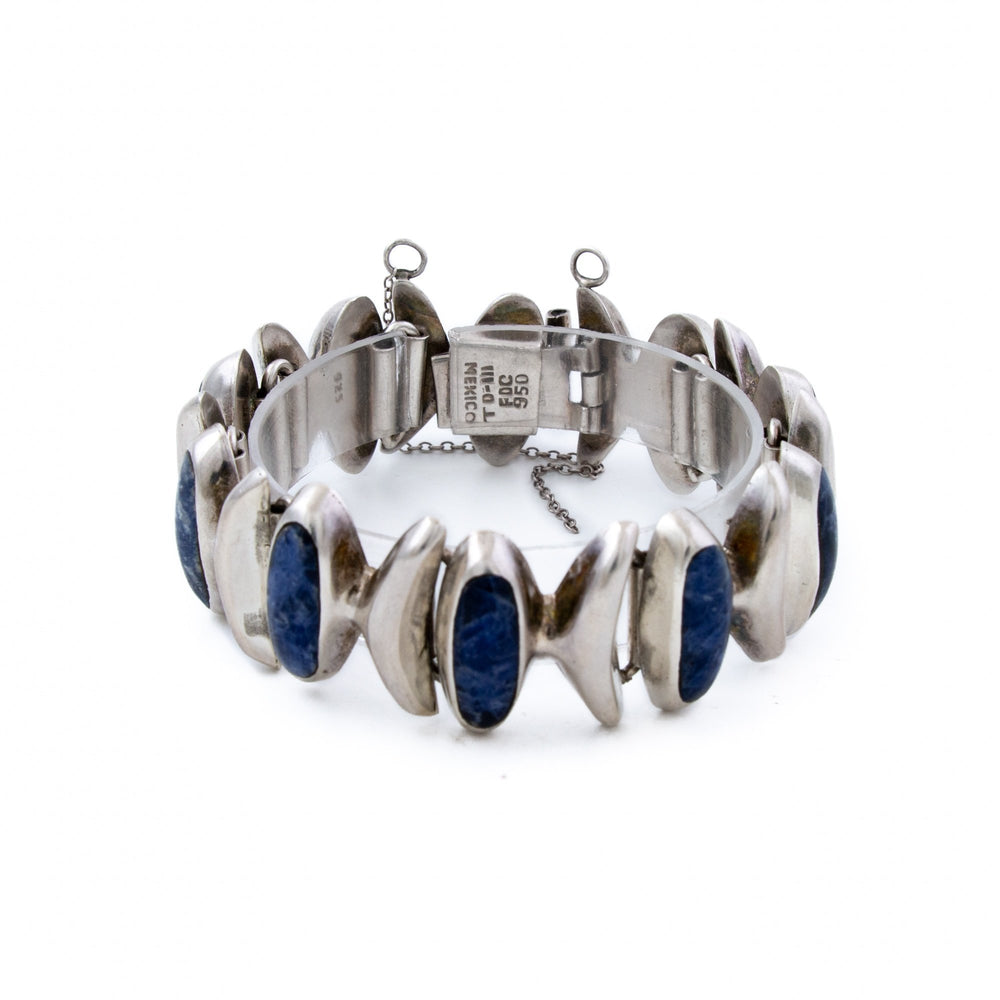 
                      
                        Panelled Taxco Sodalite Bracelet - Kingdom Jewelry
                      
                    