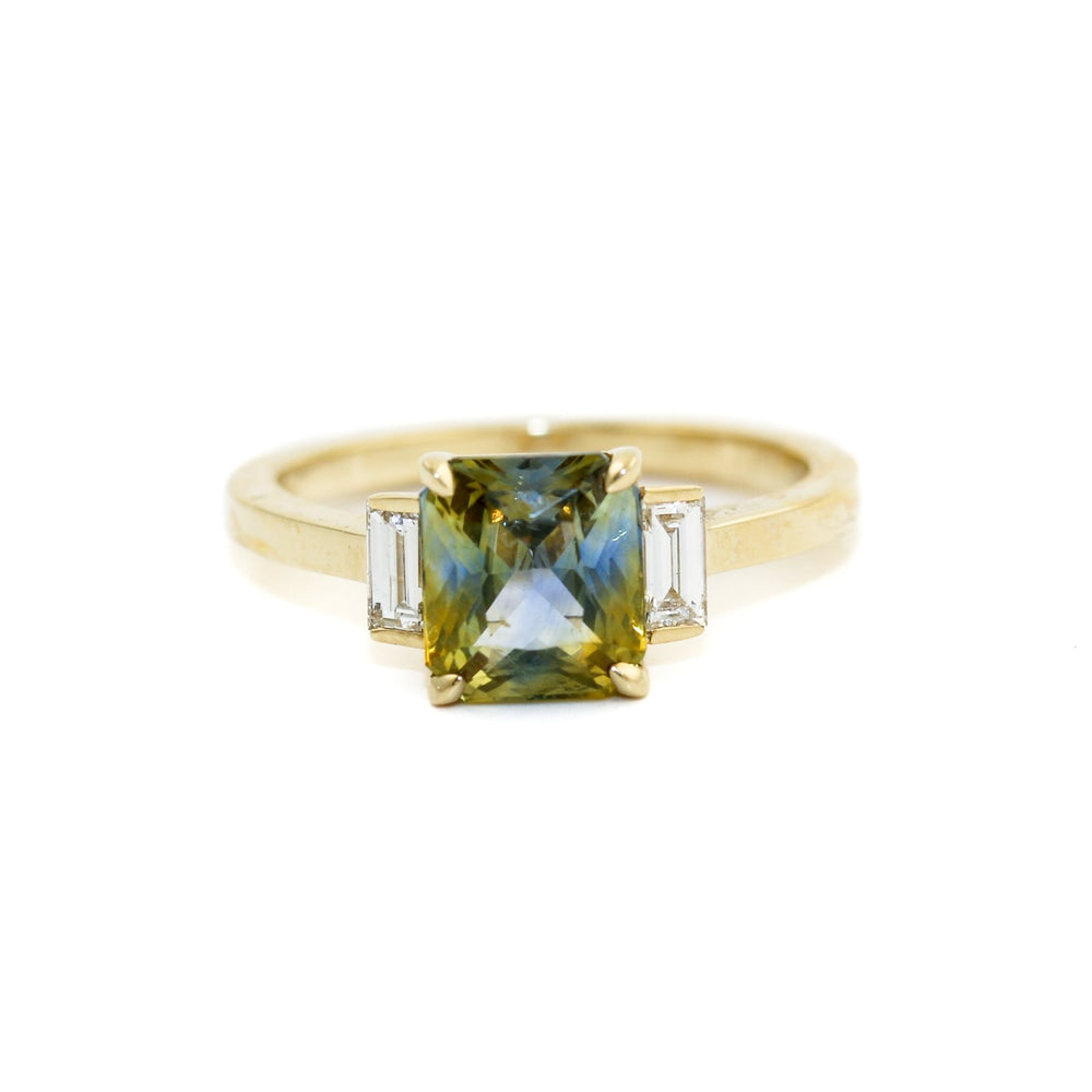 Parti Sapphire x Diamond Ring - Kingdom Jewelry