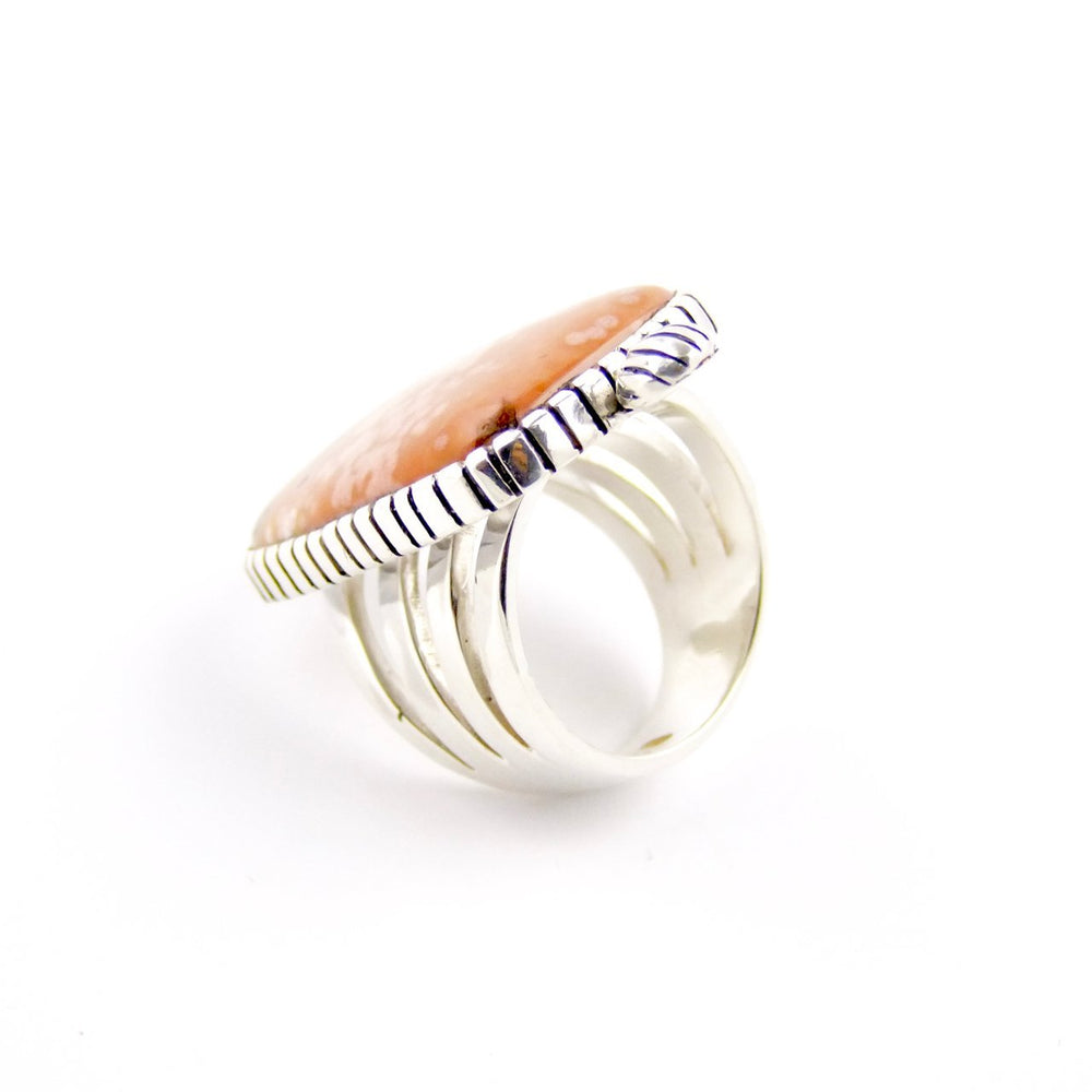 
                      
                        Peaches & Cream Ocean Jasper Ring - Kingdom Jewelry
                      
                    