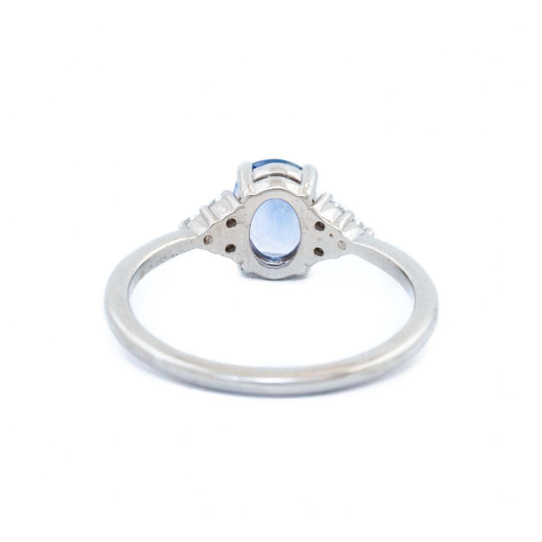 Periwinkle Sapphire Engagement Ring - Kingdom Jewelry