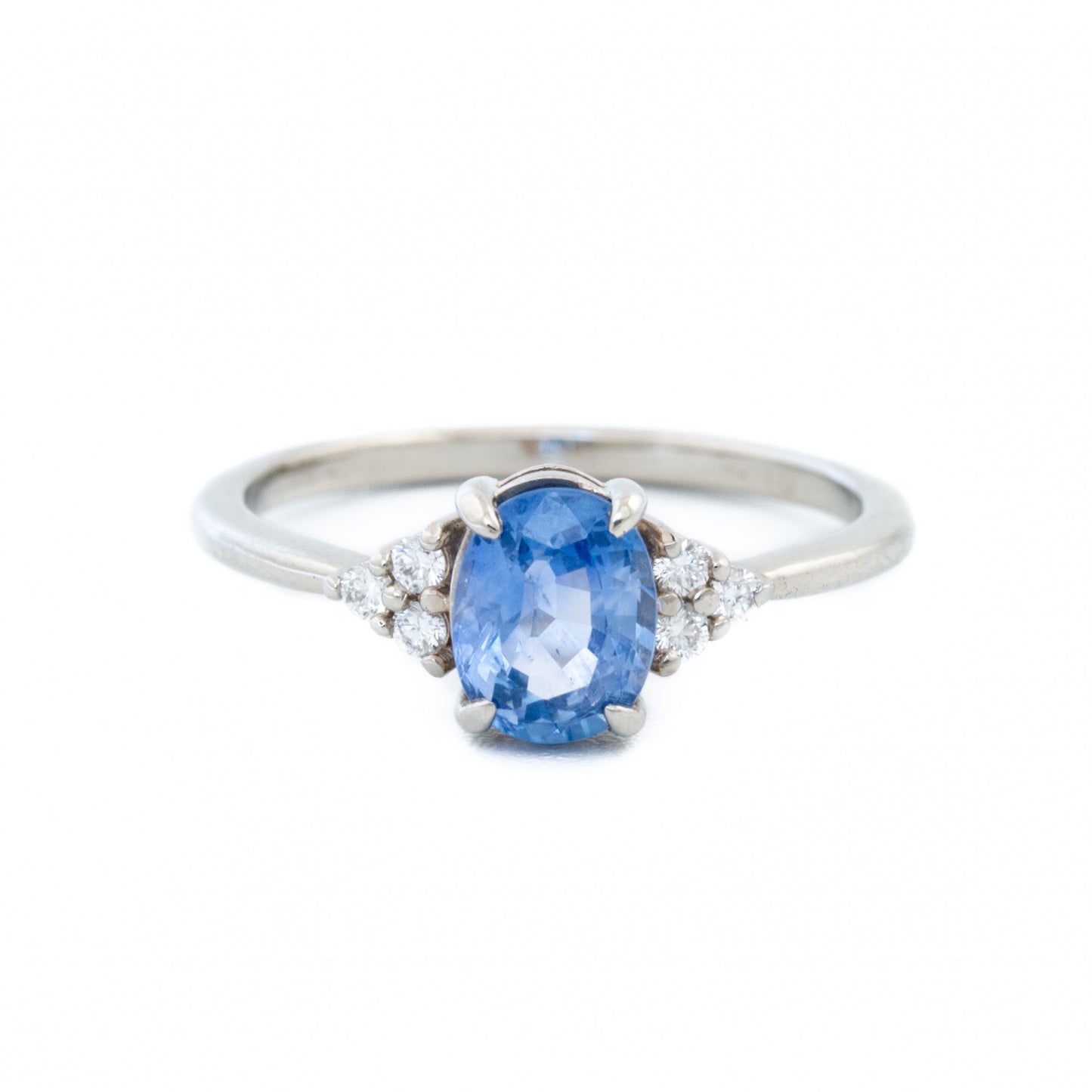Periwinkle Sapphire Engagement Ring - Kingdom Jewelry