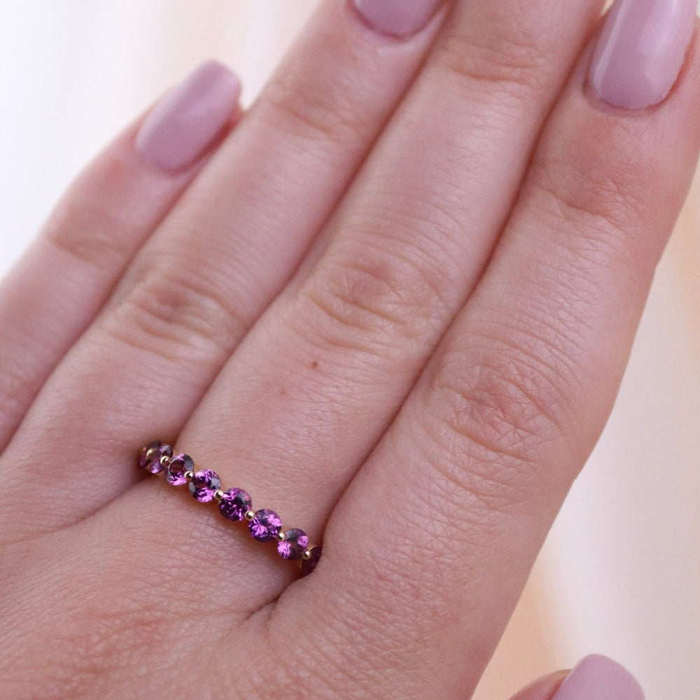 
                      
                        Purple Garnet Row Ring - Kingdom Jewelry
                      
                    