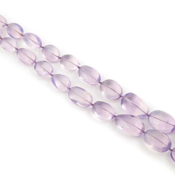 Rare Lavender Quartz Beaded Necklace - Kingdom Jewelry