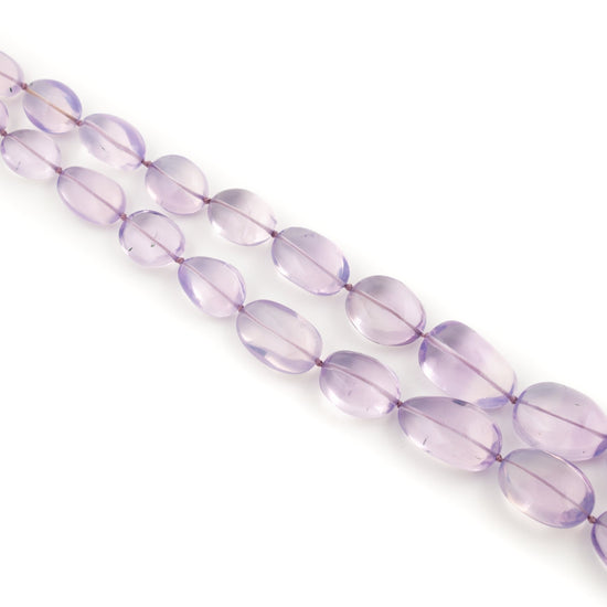 Rare Lavender Quartz Beaded Necklace - Kingdom Jewelry