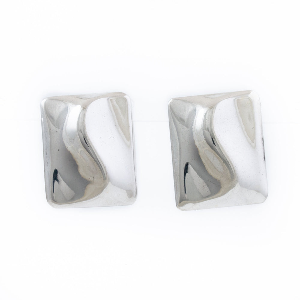 
                      
                        Rectangular Modernist Taxco Earrings - Kingdom Jewelry
                      
                    