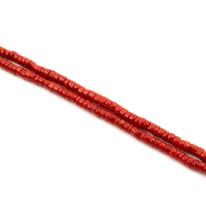 Red Coral Beaded Necklace - Kingdom Jewelry