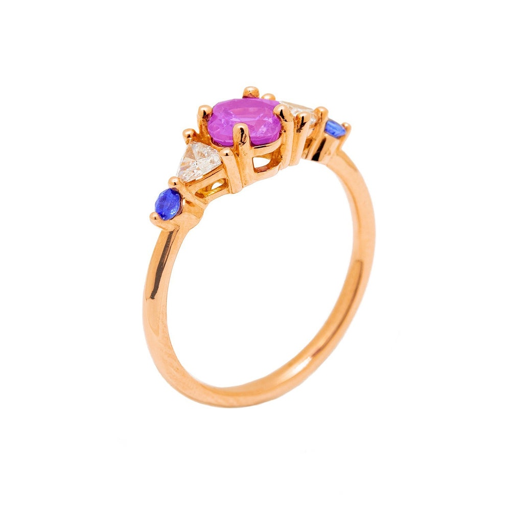 
                      
                        Regal Sapphire Gold Engagement Ring - Kingdom Jewelry
                      
                    