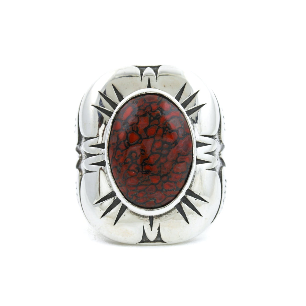 
                      
                        Remarkable "Grand Hoa" Ring x Fossilized Dino Bone by Kingdom - Kingdom Jewelry
                      
                    