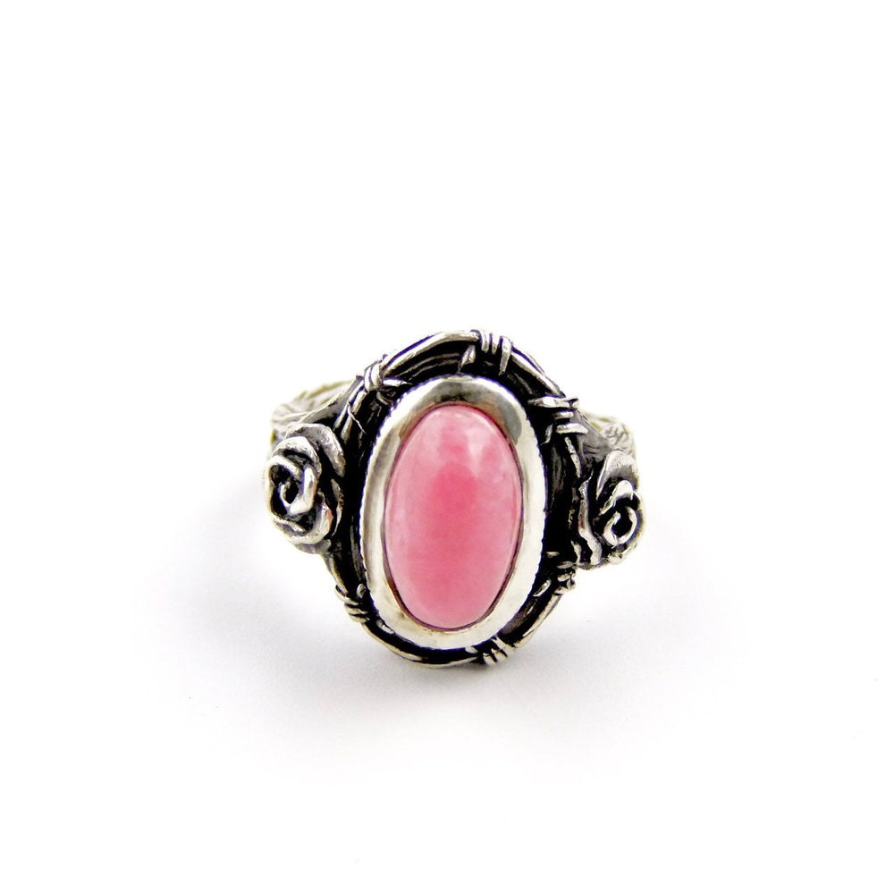 Rhodochrosite TIMH Ring - Kingdom Jewelry