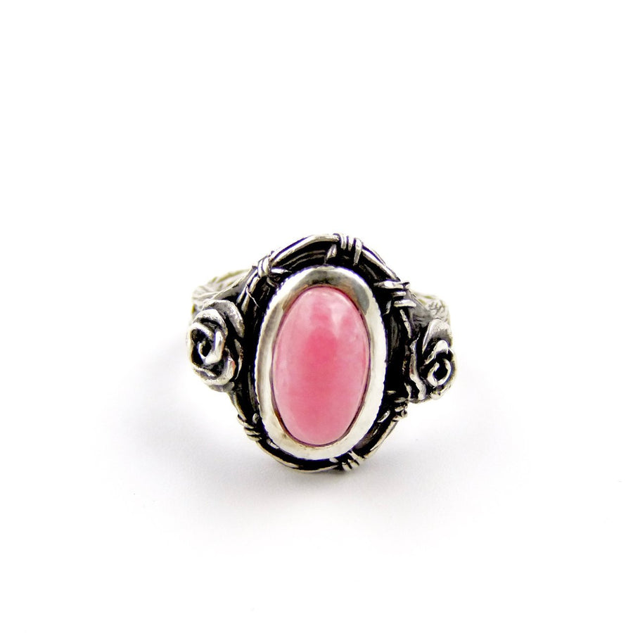 Rhodochrosite TIMH Ring - Kingdom Jewelry