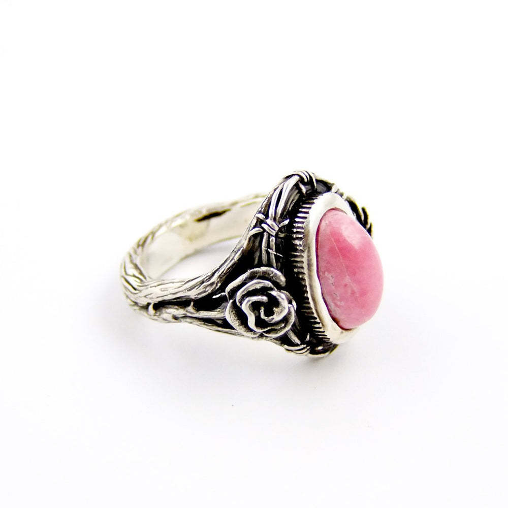 
                      
                        Rhodochrosite TIMH Ring - Kingdom Jewelry
                      
                    