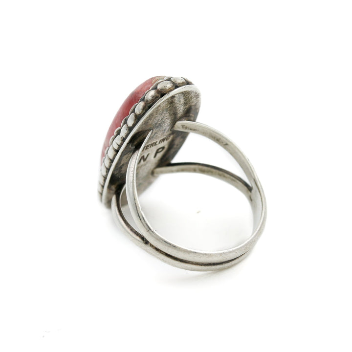 Rhodochrosite Vintage Ring - Kingdom Jewelry