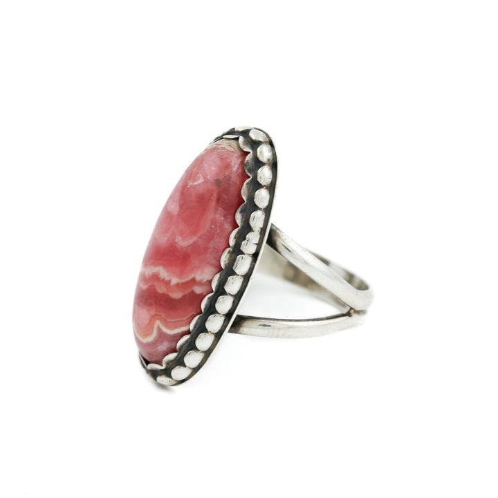 Rhodochrosite Vintage Ring - Kingdom Jewelry