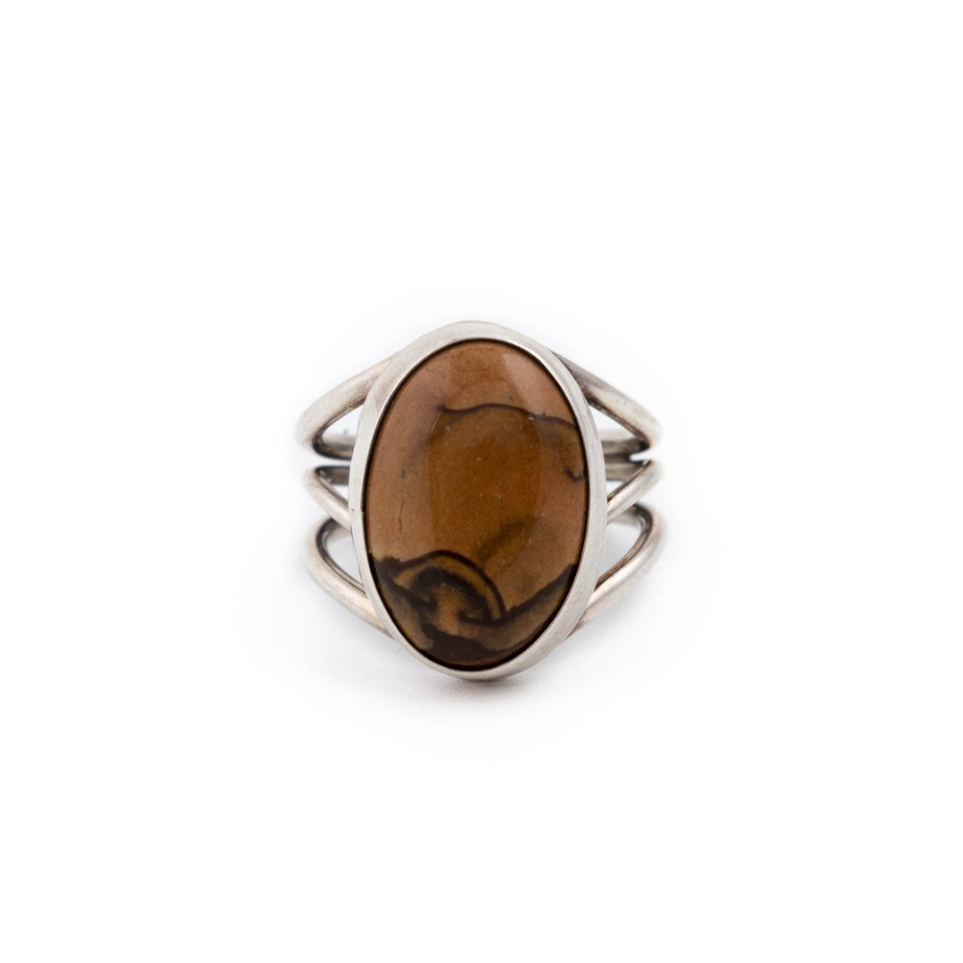 Rocky Road Jasper Ring - Kingdom Jewelry