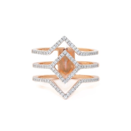 Rose Gold Arrow Ring 14k - Kingdom Jewelry