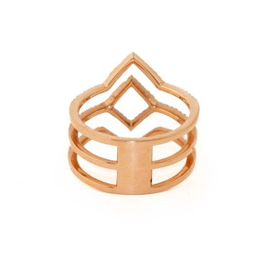 
                      
                        Rose Gold Arrow Ring 14k - Kingdom Jewelry
                      
                    