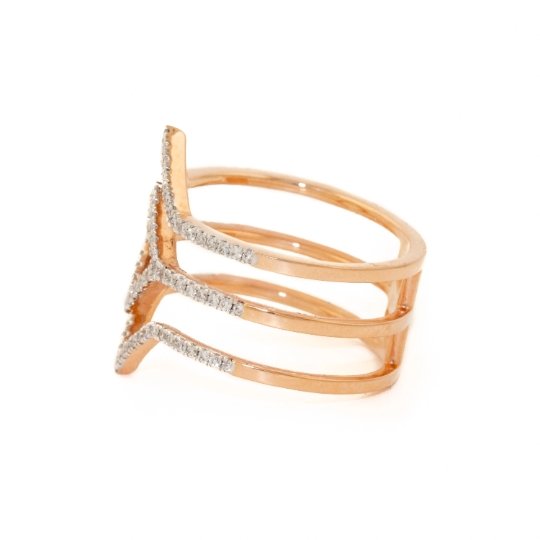 
                      
                        Rose Gold Arrow Ring 14k - Kingdom Jewelry
                      
                    