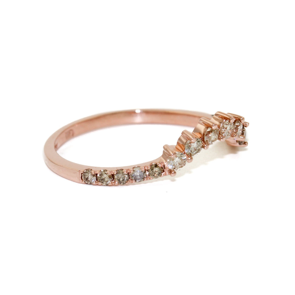 
                      
                        Rose Gold Champagne Diamond Suite - Kingdom Jewelry
                      
                    