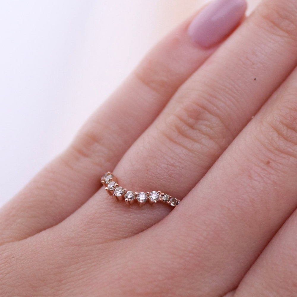 
                      
                        Rose Gold Champagne Diamond Suite - Kingdom Jewelry
                      
                    