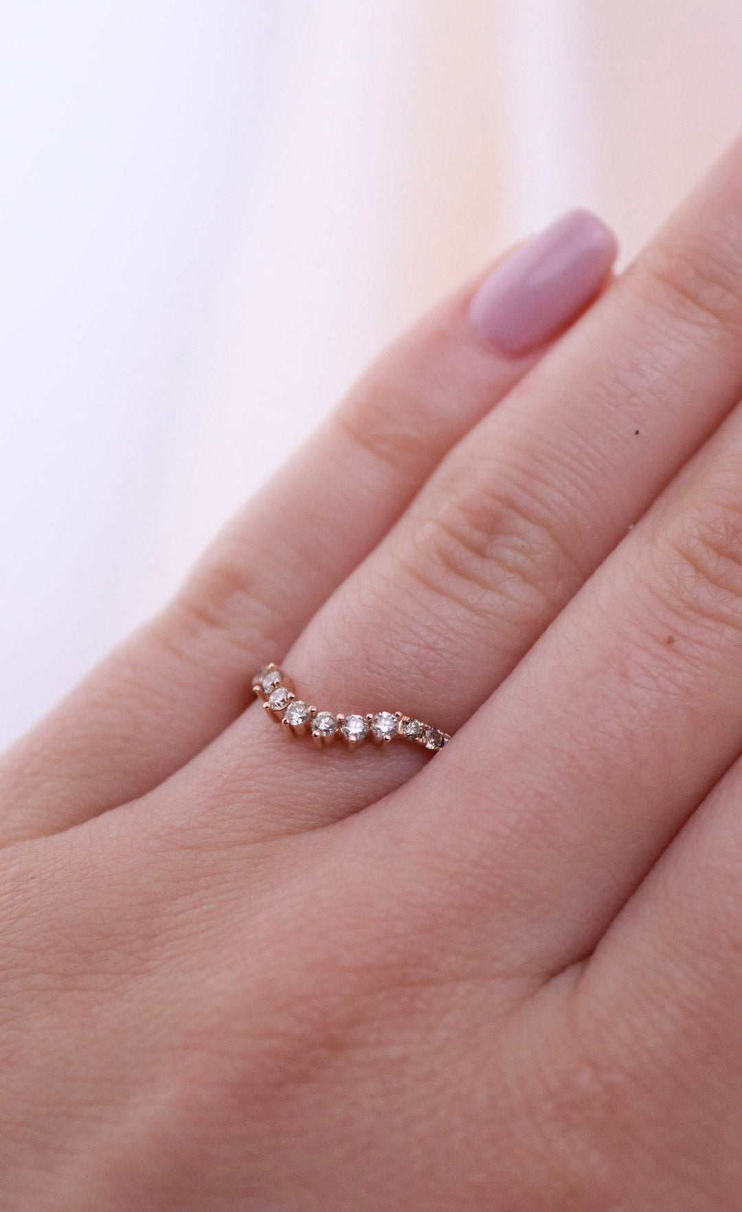 Rose Gold Champagne Diamond Suite - Kingdom Jewelry