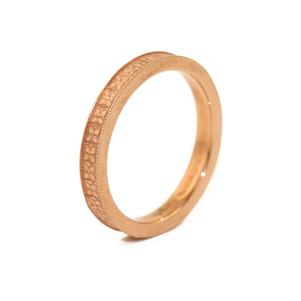 
                      
                        Rose Gold Slim Art-Deco Band - Kingdom Jewelry
                      
                    