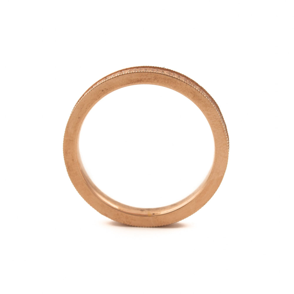 
                      
                        Rose Gold Slim Art-Deco Band - Kingdom Jewelry
                      
                    