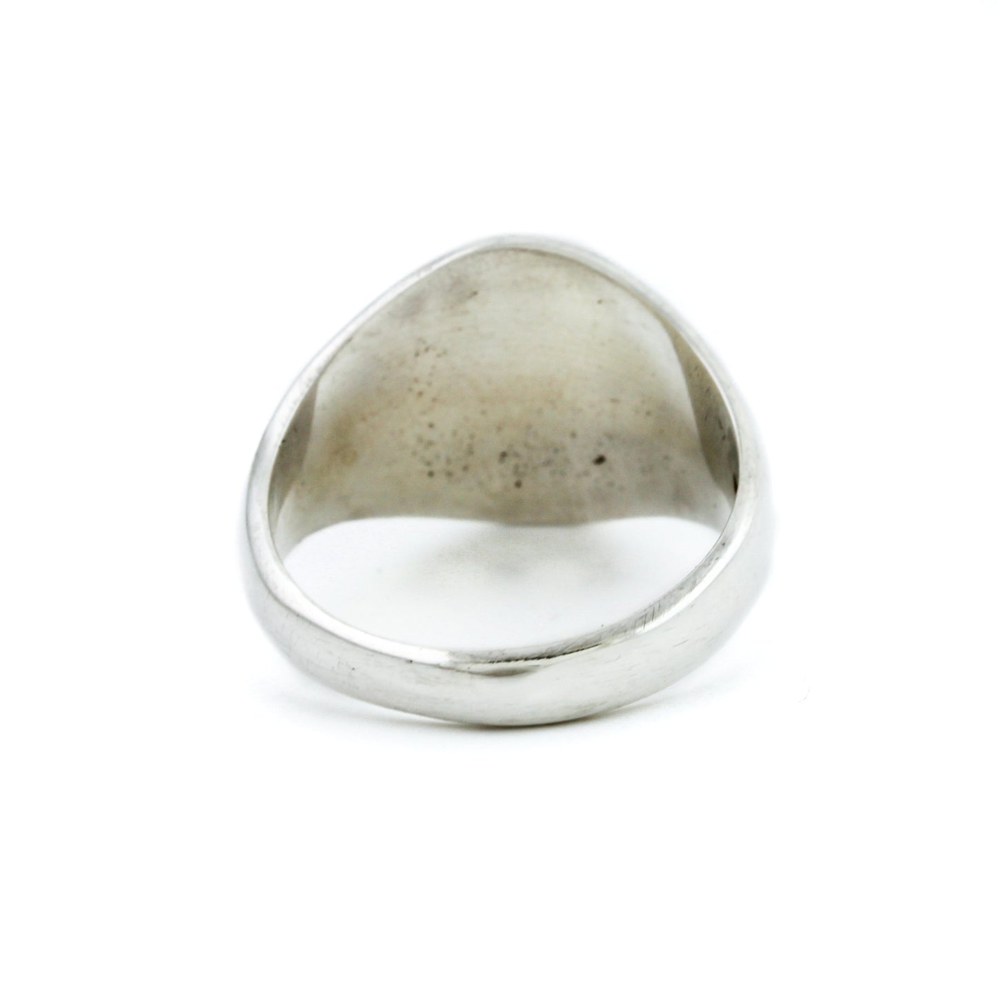 Rose Signet Ring Silver - Kingdom Jewelry