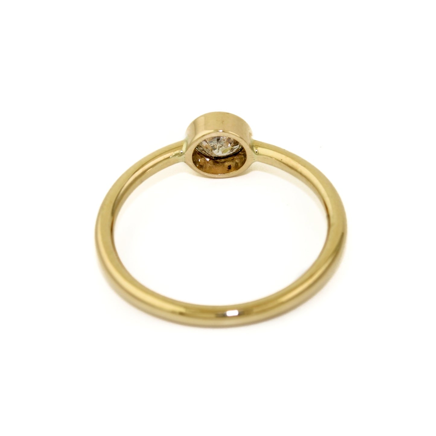Round Cut Diamond Ring in 14K - Kingdom Jewelry